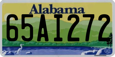 AL license plate 65AI272