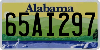AL license plate 65AI297
