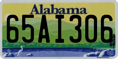 AL license plate 65AI306