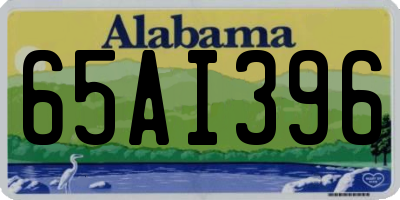 AL license plate 65AI396