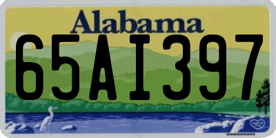 AL license plate 65AI397