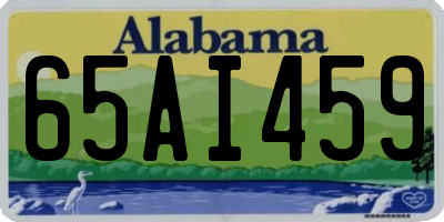 AL license plate 65AI459