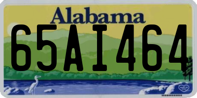 AL license plate 65AI464