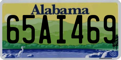 AL license plate 65AI469