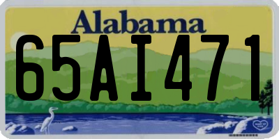AL license plate 65AI471