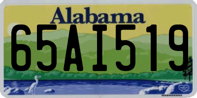 AL license plate 65AI519