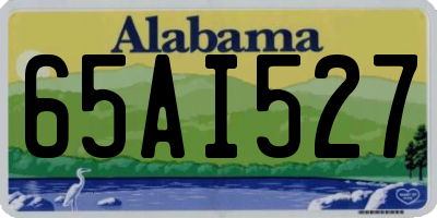 AL license plate 65AI527