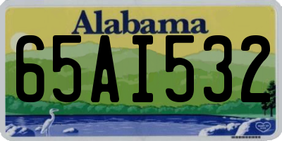 AL license plate 65AI532