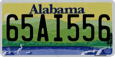 AL license plate 65AI556