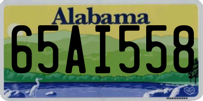 AL license plate 65AI558