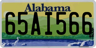 AL license plate 65AI566