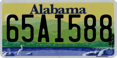 AL license plate 65AI588