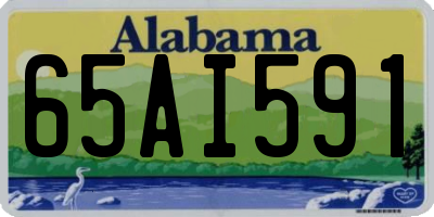 AL license plate 65AI591