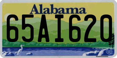 AL license plate 65AI620
