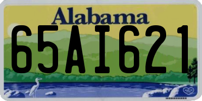 AL license plate 65AI621
