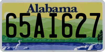 AL license plate 65AI627