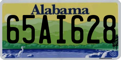 AL license plate 65AI628