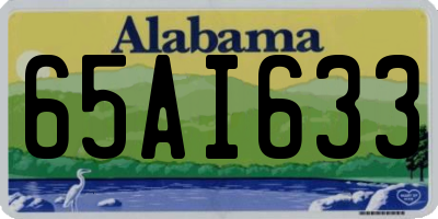 AL license plate 65AI633