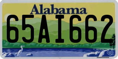 AL license plate 65AI662
