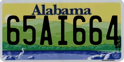 AL license plate 65AI664