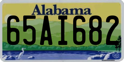 AL license plate 65AI682