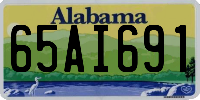AL license plate 65AI691