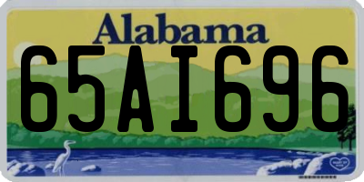 AL license plate 65AI696