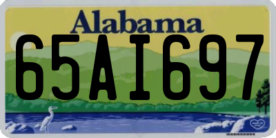 AL license plate 65AI697