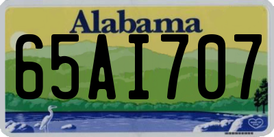 AL license plate 65AI707