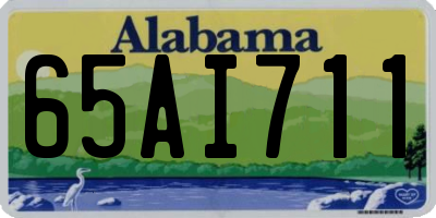 AL license plate 65AI711