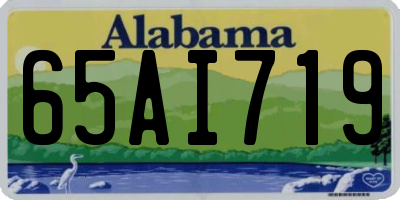 AL license plate 65AI719
