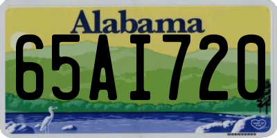 AL license plate 65AI720