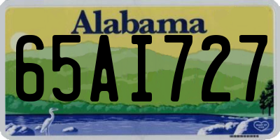AL license plate 65AI727