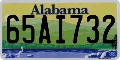 AL license plate 65AI732