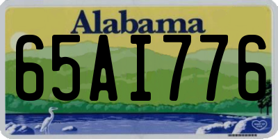 AL license plate 65AI776