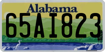 AL license plate 65AI823