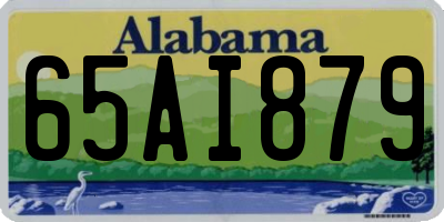 AL license plate 65AI879