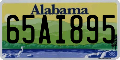 AL license plate 65AI895