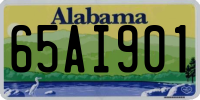 AL license plate 65AI901