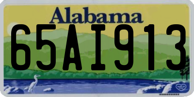 AL license plate 65AI913