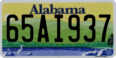 AL license plate 65AI937