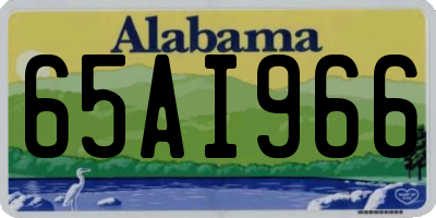 AL license plate 65AI966