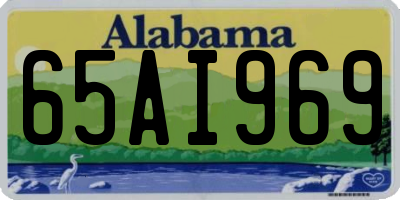AL license plate 65AI969