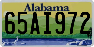 AL license plate 65AI972