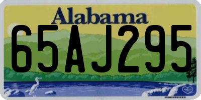 AL license plate 65AJ295