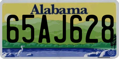AL license plate 65AJ628