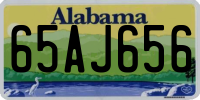 AL license plate 65AJ656
