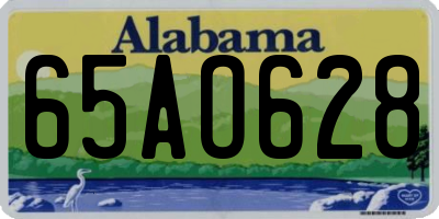 AL license plate 65AO628