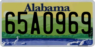 AL license plate 65AO969