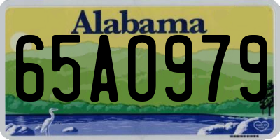 AL license plate 65AO979
